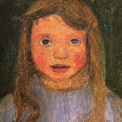 Paula-Modersohn-Becker-Kopf eines kleinen Maedchens