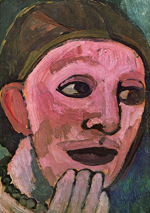 Paula Modersohn Becker Portrait einer alten Dame Wandbild