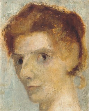 Paula Modersohn Becker Selbstportrait 1898 Wandbild