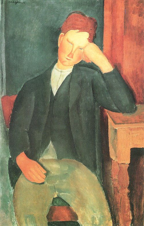 Amedeo Modigliani Bauernjunge Wandbild