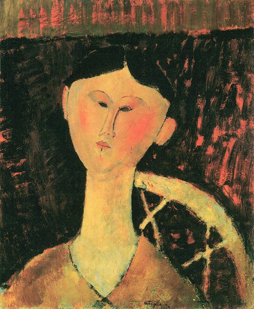 Amedeo Modigliani Bildnis Beatrice Hastings Wandbild