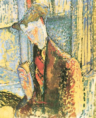 Amedeo Modigliani Bildnis Frank Burty Haviland Wandbild