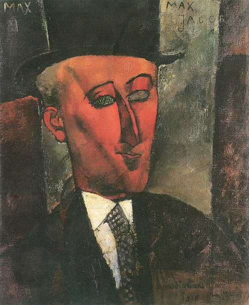 Amedeo Modigliani Bildnis Max Jacob Wandbild