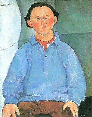 Amedeo Modigliani Bildnis Oskar Miestchaninoff Wandbild