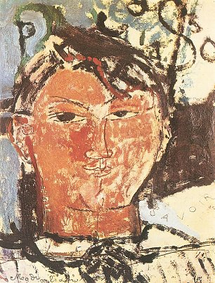Amedeo Modigliani Bildnis Pablo Picasso Wandbild