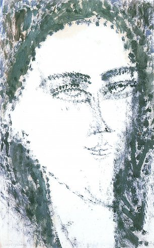 Amedeo Modigliani Bildniszeichnung Beatrice Hastings 1 Wandbild