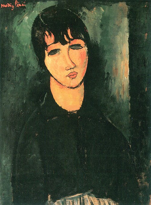 Amedeo Modigliani Das Dienstmaedchen Wandbild