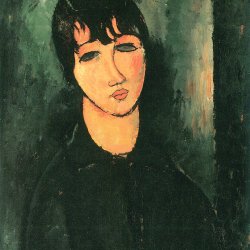 Amedeo-Modigliani-Das-Dienstmaedchen
