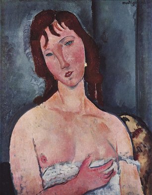 Amedeo Modigliani Junge Frau Wandbild
