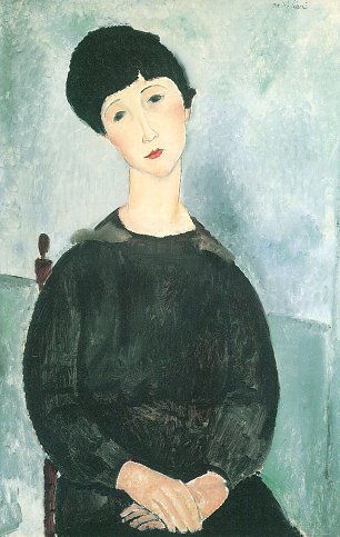 Amedeo Modigliani Junges Maedchen Wandbild