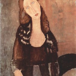 Amedeo-Modigliani-Portrait-der-Jeanne-Hebuterne-1