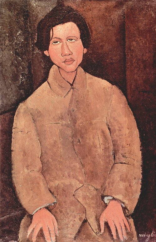 Amedeo Modigliani Portrait des Chaiim Soutine Wandbild