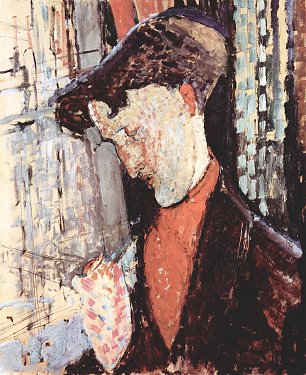 Amedeo Modigliani Portrait des Frank Burty Haviland Wandbild