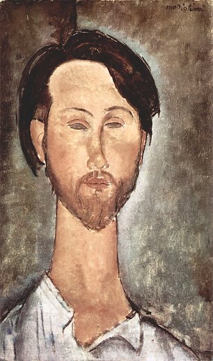Amedeo Modigliani Portrait des Leopold Zborowski 2 Wandbild