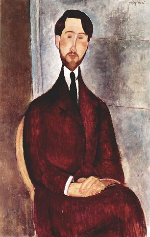 Amedeo Modigliani Portrait des Leopold Zborowski Wandbild