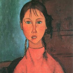 Amedeo-Modigliani-maedchen-mit-Zoepfen