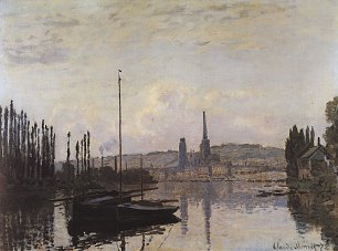 Claude Monet Ansicht von Rouen Wandbild
