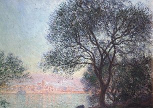 Claude Monet Antibes gesehen von La Salis Wandbild