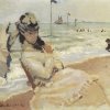 Claude-Monet-Camille-am-Strand-von-Trouville