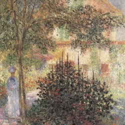 Claude-Monet-Camille-im-Garten-des-Hauses-in-Argenteuil