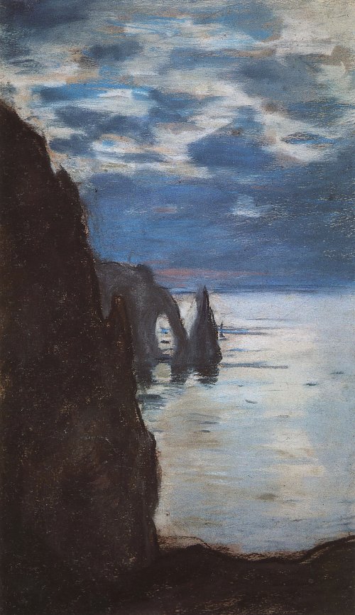 Claude Monet Etretat Wandbild