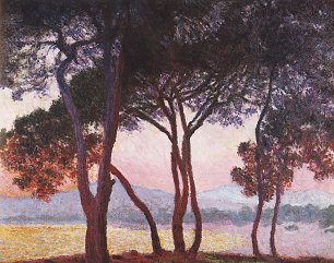 Claude Monet Juan Les Pins Wandbild