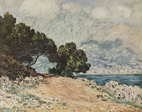 Claude Monet Kap Martin bei Menton Wandbild