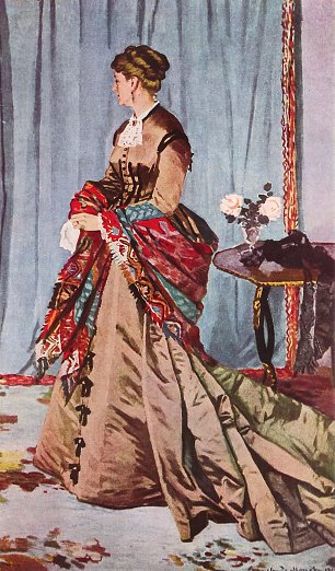 Claude Monet Madame Gaudibert Wandbild