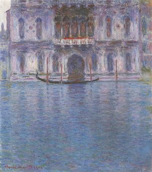 Claude Monet Palazzo Contarini Wandbild