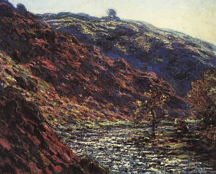 Claude Monet Schlucht der Petite Creuse Wandbild