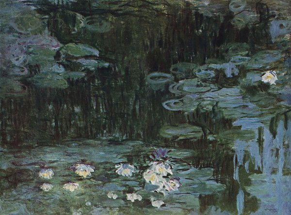 Claude Monet Seerosen 1 Wandbild