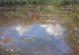 Claude Monet Seerosenteich 4 Wandbild