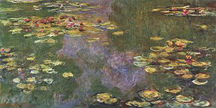 Claude Monet Seerosenteich Giverny Wandbild