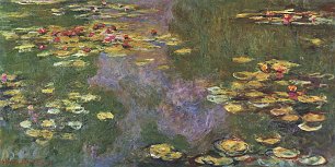 Claude Monet Seerosenteich Giverny Wandbild