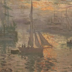 Claude-Monet-Sonnenaufgang-Seelandschaft