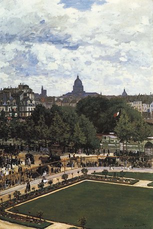 Claude Monet der Garten der Infantin Wandbild