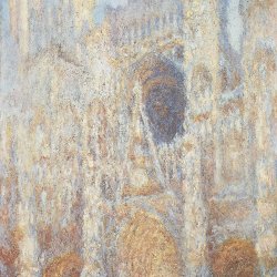 Claude-Monet-die-Kathedrale-von-Rouen-Westfassade-am-Mittag