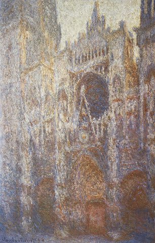 Claude Monet die Kathedrale von Rouen Westfassade Wandbild
