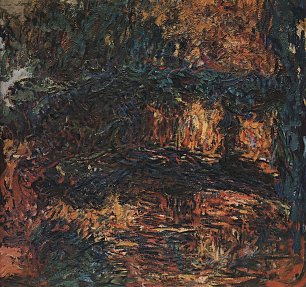 Claude Monet die japanische Bruecke Wandbild