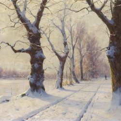 Walter-Moras-Winterliche-Allee