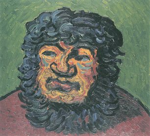Wilhelm Morgner Selbstbildnis. Wandbild