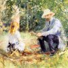 Berthe-Morisot-Eugene-manet-and-his-daughter-with-the-garden