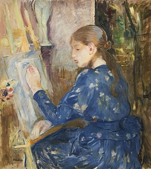 Berthe Morisot Eune fille ecrivant Wandbild