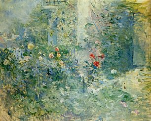 Berthe Morisot Jardin a Bougival Wandbild