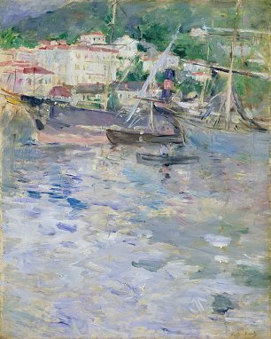 Berthe Morisot Le Port de Nice Wandbild