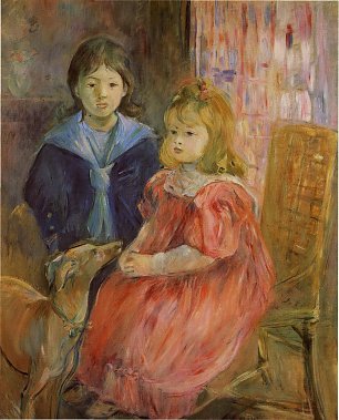 Berthe Morisot Les enfants de Gabriel Thomas Wandbild
