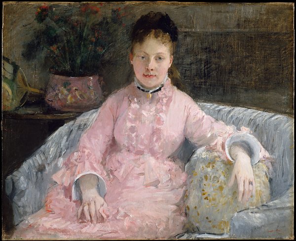 Berthe Morisot The Pink Dress Wandbild