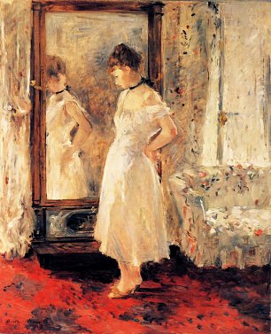 Berthe Morisot The cheval glass Wandbild