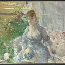Berthe-Morisot-Young-woman-seated