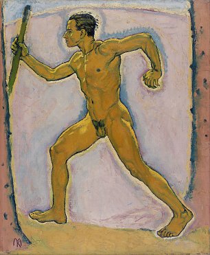 Koloman Moser The Wayfarer Wandbild